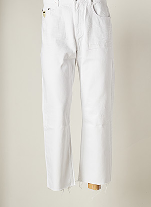 Pantalon 7/8 blanc APRIL 77 pour femme
