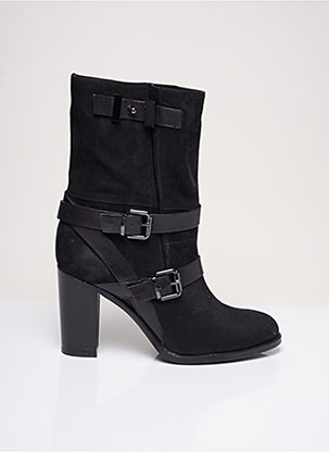 Bottines/Boots noir LUCIANO BARACHINI pour femme