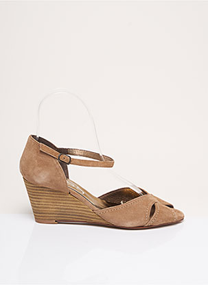 Sandales/Nu pieds marron KESS pour femme