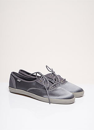 Baskets Matière Lisse Gris Keds Femme 1898360-gris00 Modz