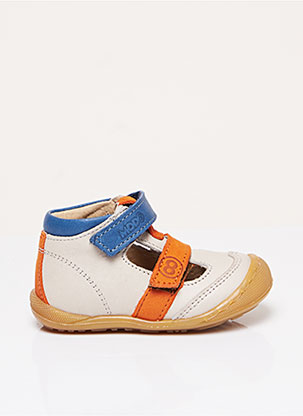 Sandales/Nu pieds orange MOD8 pour garçon