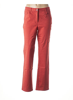 Pantalon orange FELINO pour femme