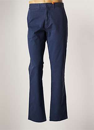 Pantalon chino bleu TIBET pour homme