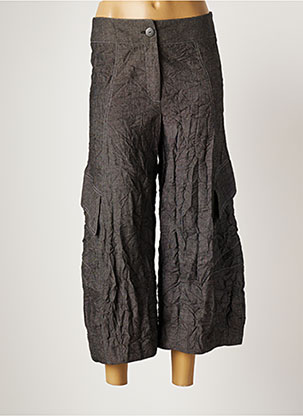 Pantalon 7/8 gris LAUREN VIDAL pour femme