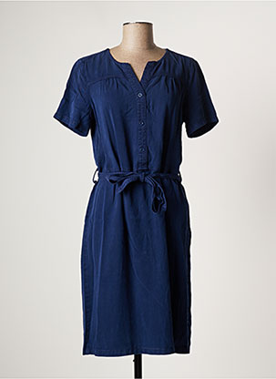 Robe mi-longue bleu DIANE LAURY pour femme