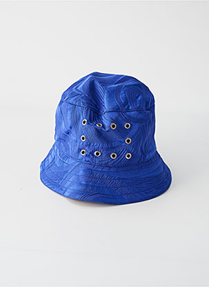 Chapeau bleu VICTORIA THOMAS pour femme