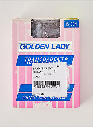 Collants gris GOLDEN LADY pour femme