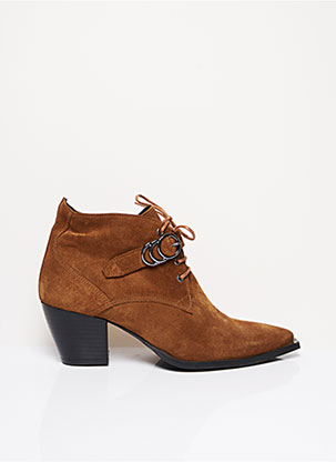 Bottines/Boots marron REGARD pour femme
