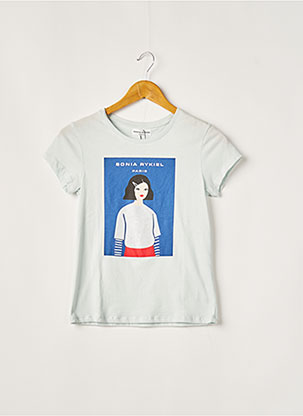 T-shirt bleu SONIA RYKIEL pour fille