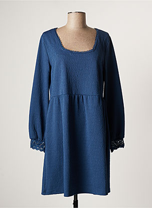 Robe courte bleu SEASON pour femme
