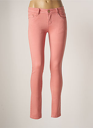 Pantalon slim rose R.DISPLAY pour femme