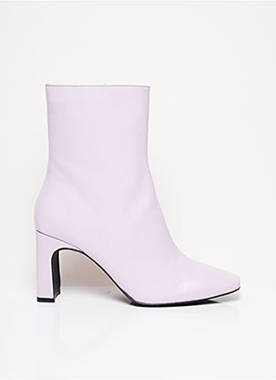 Bottines/Boots violet SARENZA pour femme
