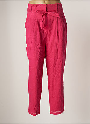 Pantalon droit rose MOLLY BRACKEN pour femme