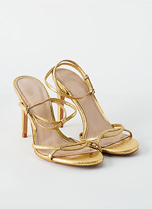 Sandales/Nu pieds jaune ZARA pour femme