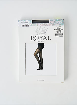 Royalfashion Collant cœur femme noir 40 DEN -   - magasin  de chaussures en ligne