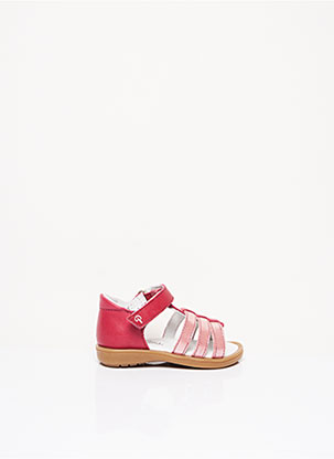 Sandales/Nu pieds rose PATT'TOUCH pour fille
