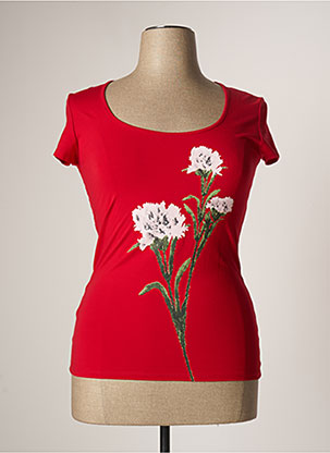 T-shirt rouge ISABEL DE PEDRO pour femme