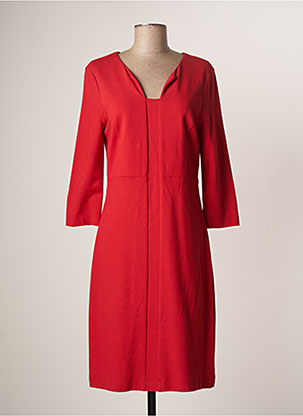 Robe mi-longue rouge SINEQUANONE pour femme