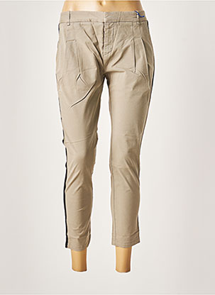 Pantalon 7/8 beige LEON & HARPER pour femme