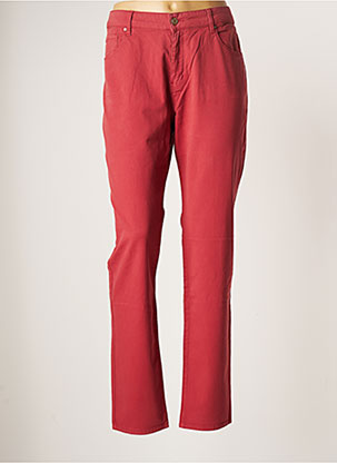 Pantalon droit rouge LEE COOPER pour femme