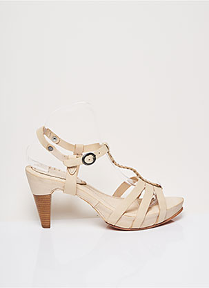 Sandales/Nu pieds beige NEOSENS pour femme