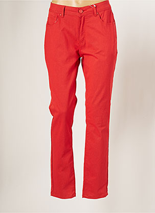 Pantalon slim orange GRIFFON pour femme