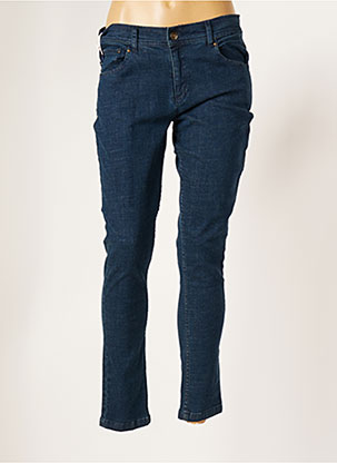 Jeans coupe slim bleu TRANQUILLO pour femme