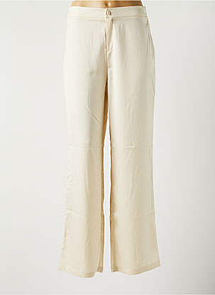 Pantalon large Livia Femme, ECRU