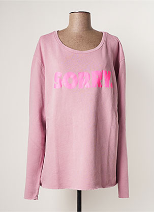 Sweat-shirt rose LIV BERGEN pour femme