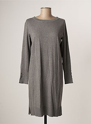 Robe mi-longue gris ESPRIT pour femme