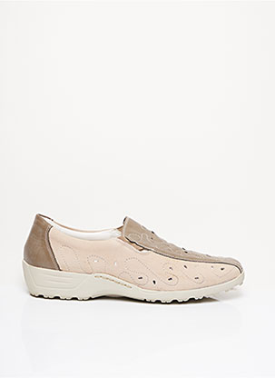 Chaussures de confort beige REMONTE DORNDORF pour femme