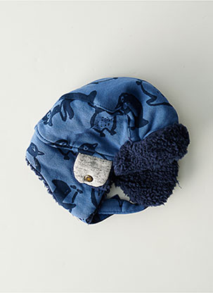 Bonnet Imprimé Fantaisie Bleu Catimini Garçon 2028776-bleu00 Modz