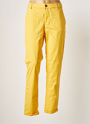Pantalon chino jaune ESPRIT pour femme