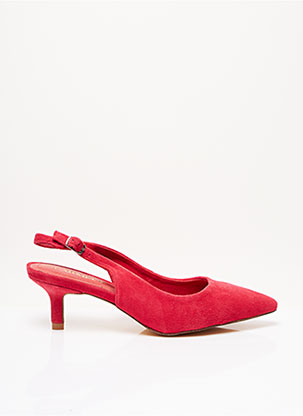 Sandales/Nu pieds rouge CARMELA pour femme