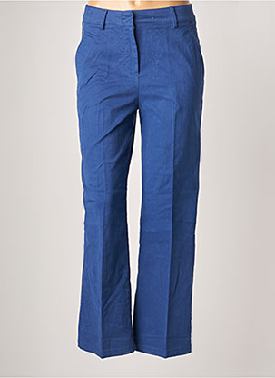 Pantalon droit bleu BENETTON pour femme