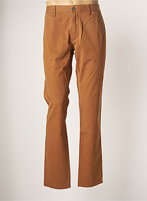 Pantalon chino marron TIBET pour homme