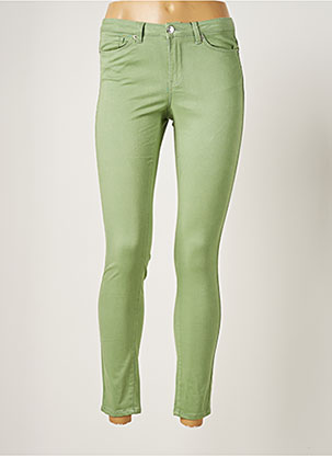 Jeans skinny vert VERO MODA pour femme