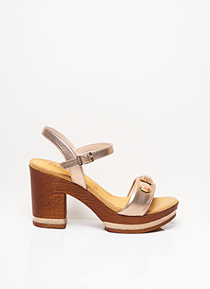 Sandales/Nu pieds beige GADEA pour femme