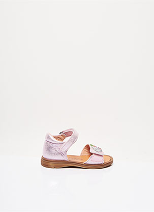 Sandales/Nu pieds rose ACEBOS pour fille