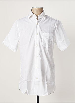 Chemise manches courtes blanc PIERRE CARDIN pour homme