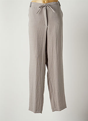 Pantalon droit gris JEAN DELFIN pour femme