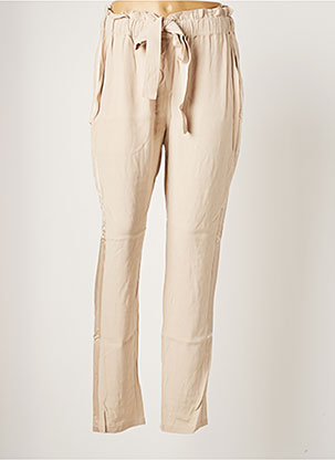 Pantalon slim beige NUE 1904 pour femme
