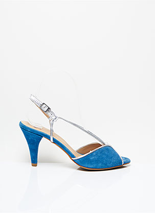 Sandales/Nu pieds bleu COR BY ANDY pour femme