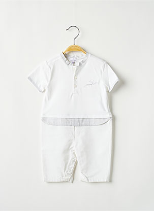 Combi-pantalon blanc COUDEMAIL pour garçon