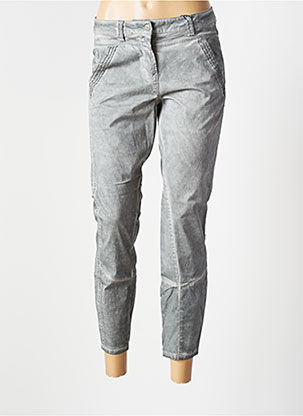 Pantalon 7/8 gris SANDWICH pour femme