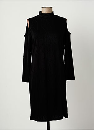 Robe mi-longue noir SPARKZ pour femme