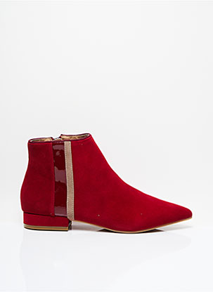 Bottines/Boots rouge EMILIE KARSTON pour femme