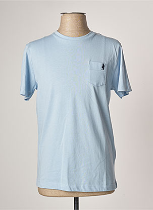 T-shirt bleu MCS pour femme