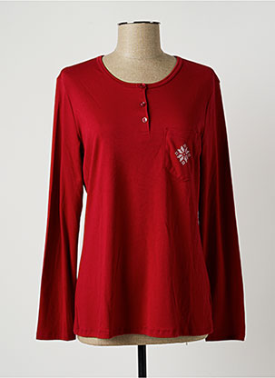 Pyjama rouge CALIDA pour femme