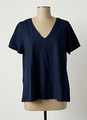 T-shirt bleu LAUREN VIDAL pour femme